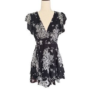 VTG B. Darlin Y2K Babydoll mini dress Women's Sz 4 6 Vintage Fairy Fairycore 90s